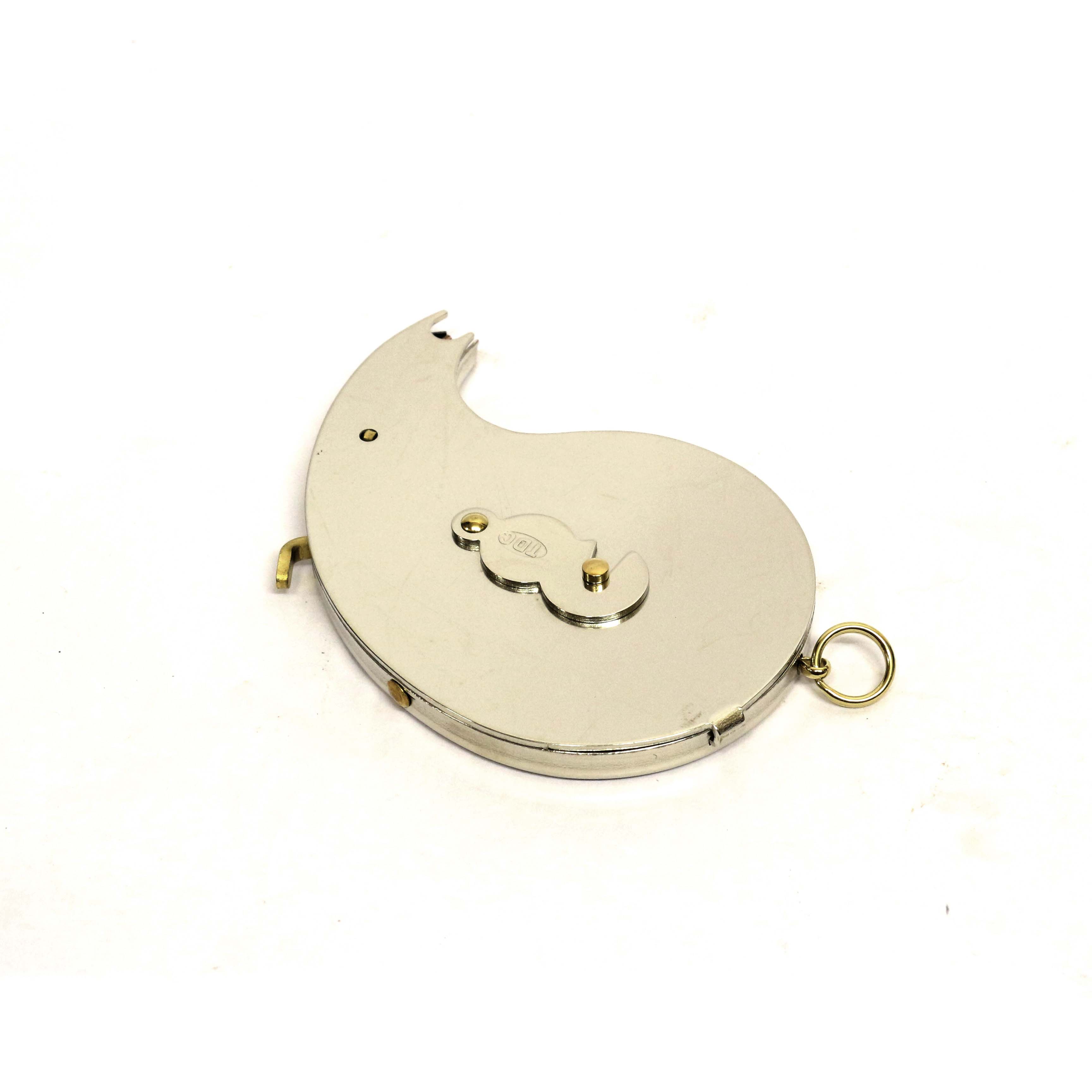 Famous Tedd Cash Universal German Silver Drum Capper