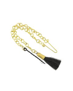 Brass Chain and Pan Brush