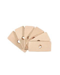 Leather Flint Clamps (PK 6)  