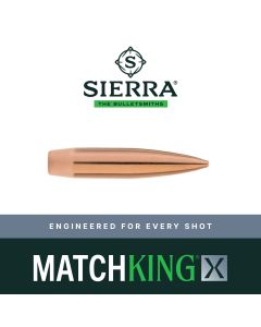 6mm / .243 Cal Sierra Bullets 107gr HPBT MatchKing X Pack 100