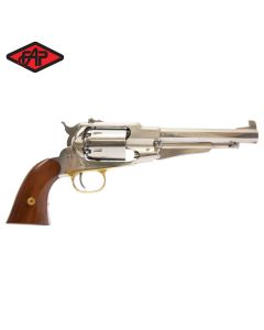 Pietta Remington 1858 Army Target Stainless 8 Barrel Black Powder Revolver 44cal