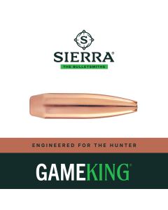 6.5mm / .264 Cal Sierra Bullets 130gr HPBT GameKing Pack 100