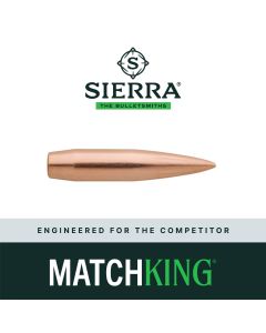6.5mm / .264 Cal Sierra Bullets 130gr HPBT MatchKing Pack 100