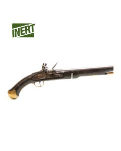 English Sea Service Inert Replica Pistol Antique Finish
