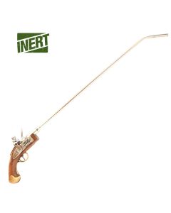 Early 19th Century Patent Flintlock Inert Replica Pistol for Igniting Cannons