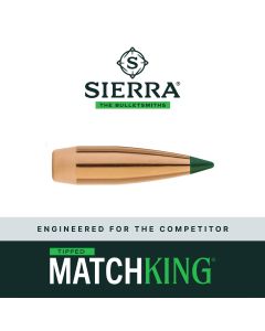 .30 Cal / 7.62mm (.308) Sierra Bullets 155gr TMK Tipped MatchKing Pack 100
