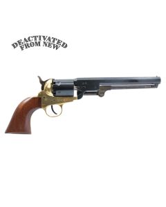 Deactivated Pietta Colt 1851 Navy Brass 7 Barrel Revolver 44cal