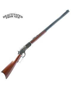 Deactivated Uberti 1876 Sporting Rifle 28 Octagonal Barrel 45/75