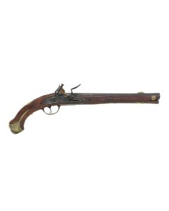A German Military Flintlock Holster Pistol