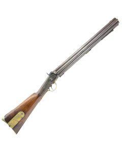 A Percussion Seven-Barrelled Volley-Gun Signed Nock
