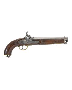 A Rifled Percussion Service Pistol By Parker, Field & Sons