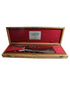 A Cased .500 (40-Bore) Pin-Fire D.B. Sporting Rifle