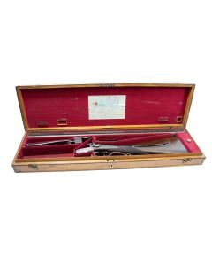 A Cased .450 (60-Bore) Pin-Fire Double-Barrelled Sporting Rifle By J. Purdey