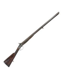 A 13-Bore Purdey Side-By-Side Muzzle Loading Shotgun