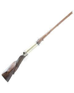 A Rare 16 Bore German Airgun By Carl Rut Of Carlsruhe, Dated 1834