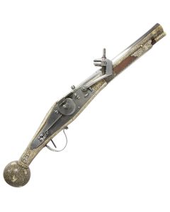 German 25-Bore Wheellock Belt Pistol Dated 1588