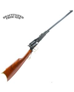 Deactivated Uberti Remington Revolving Carbine Target Revolver 44cal