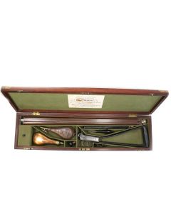 14 Bore Double Barrelled Percussion Shotgun by Smith & Alden 