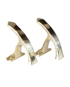 Pair of Brass Wall Hooks