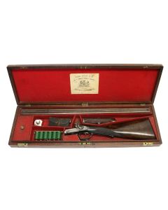 Fine Quality 16 Bore Double Barrelled Pinfire Rifle