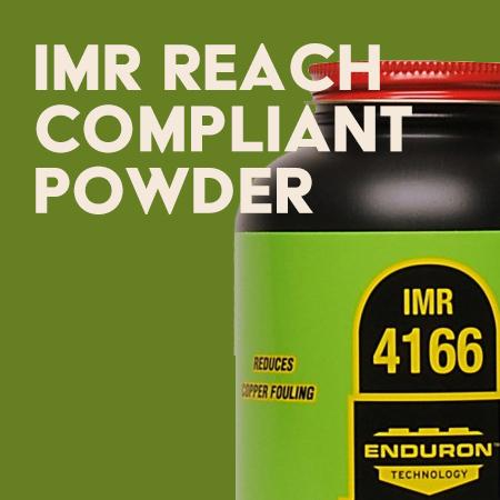 New Range Of IMR REACH Compliant Powder