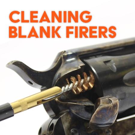 How To Clean Blank Firing Western Style Revolvers