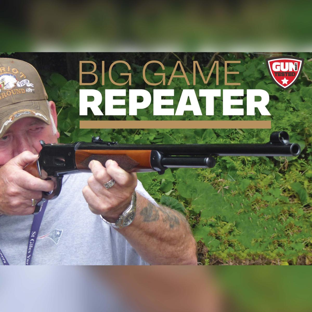 "Big Game Repeater" - Pedersoli 1886 Winchester Sporting Review