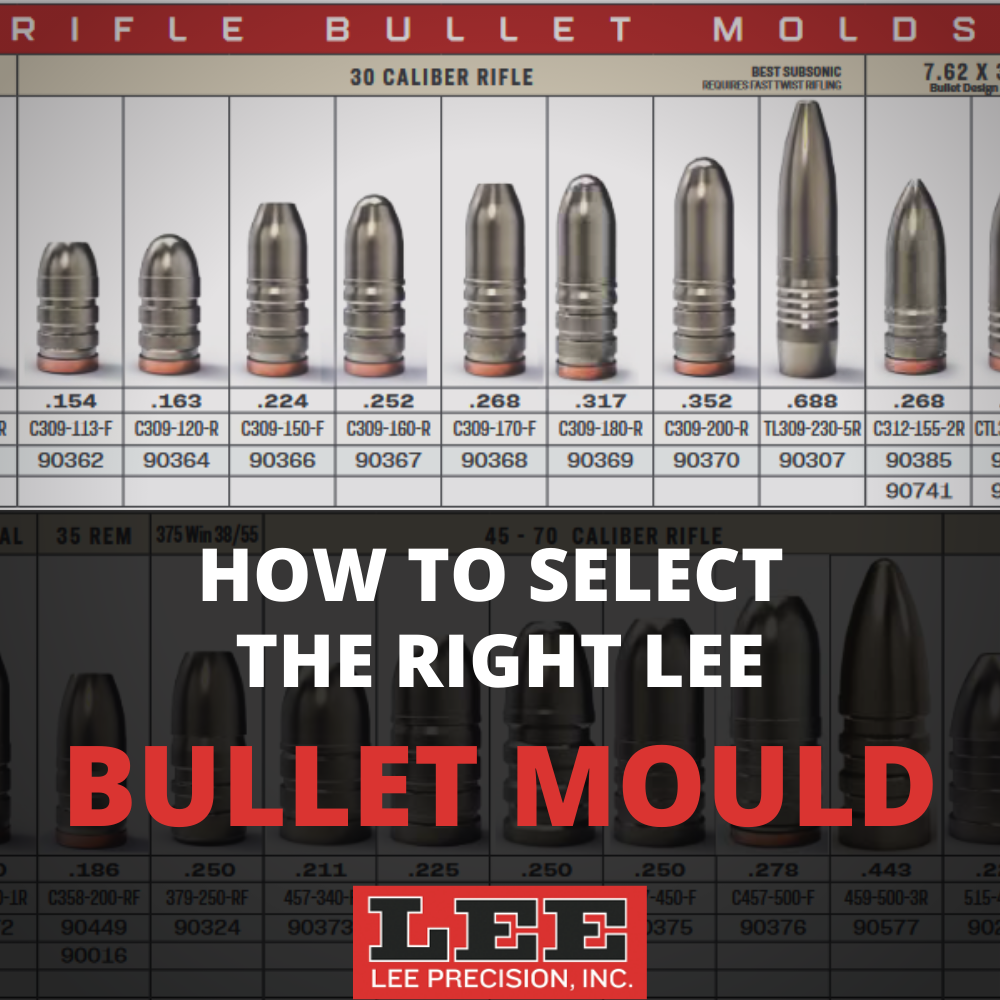 How to Select the Right Lee Bullet Mould | Henry Krank