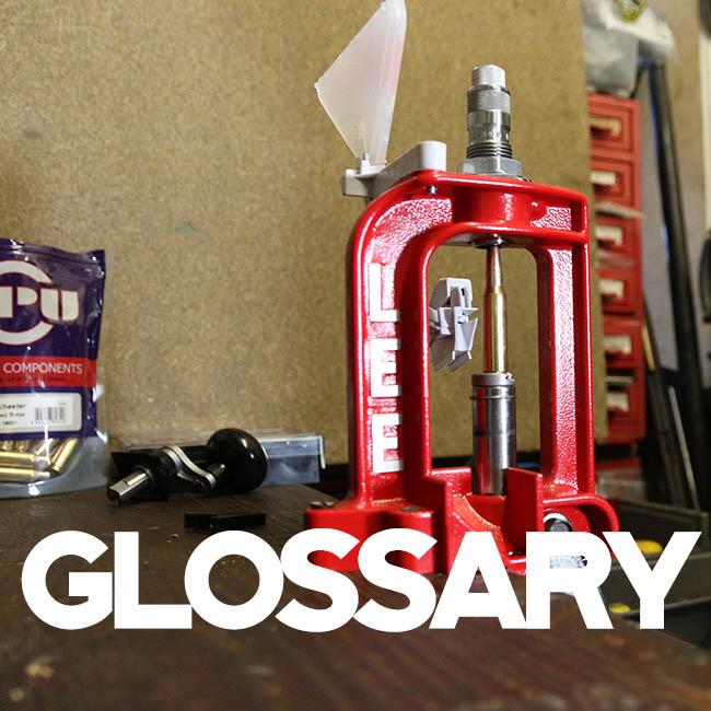 Henry Krank Glossary Of Reloading Related Words & Terms