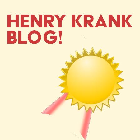 Henry Krank Gun Blog Receives Accolade