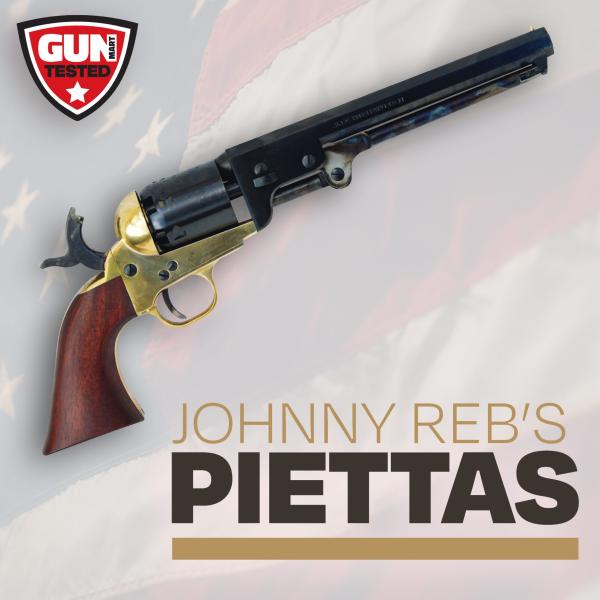 "Johnny Reb's Piettas" - Pietta Confederate Revolvers