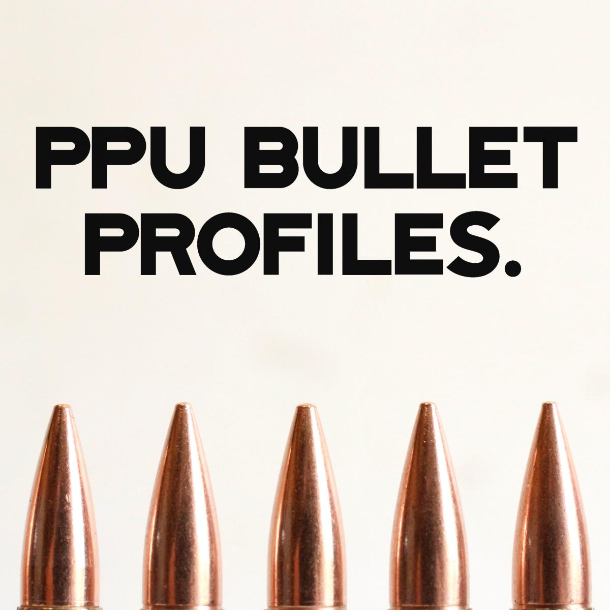 PPU Bullet Profile Acronyms - What They Mean