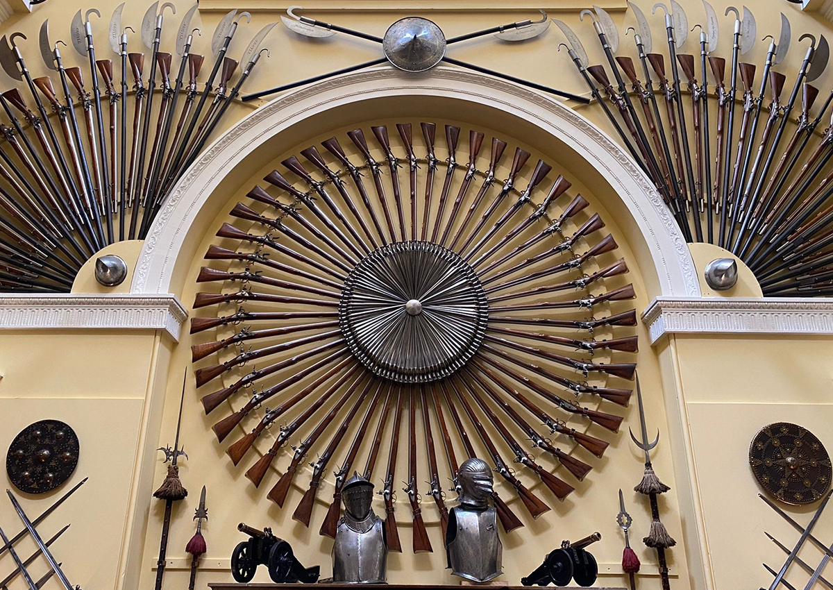 Brown Bess Display at Inveraray Castle, Scotland