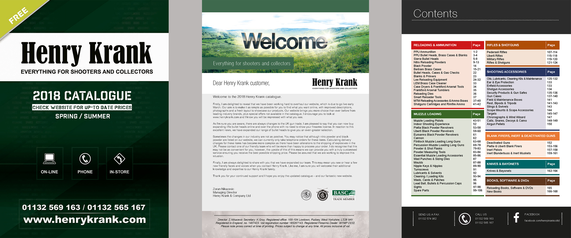 Henry Krank Catalogue - 2018