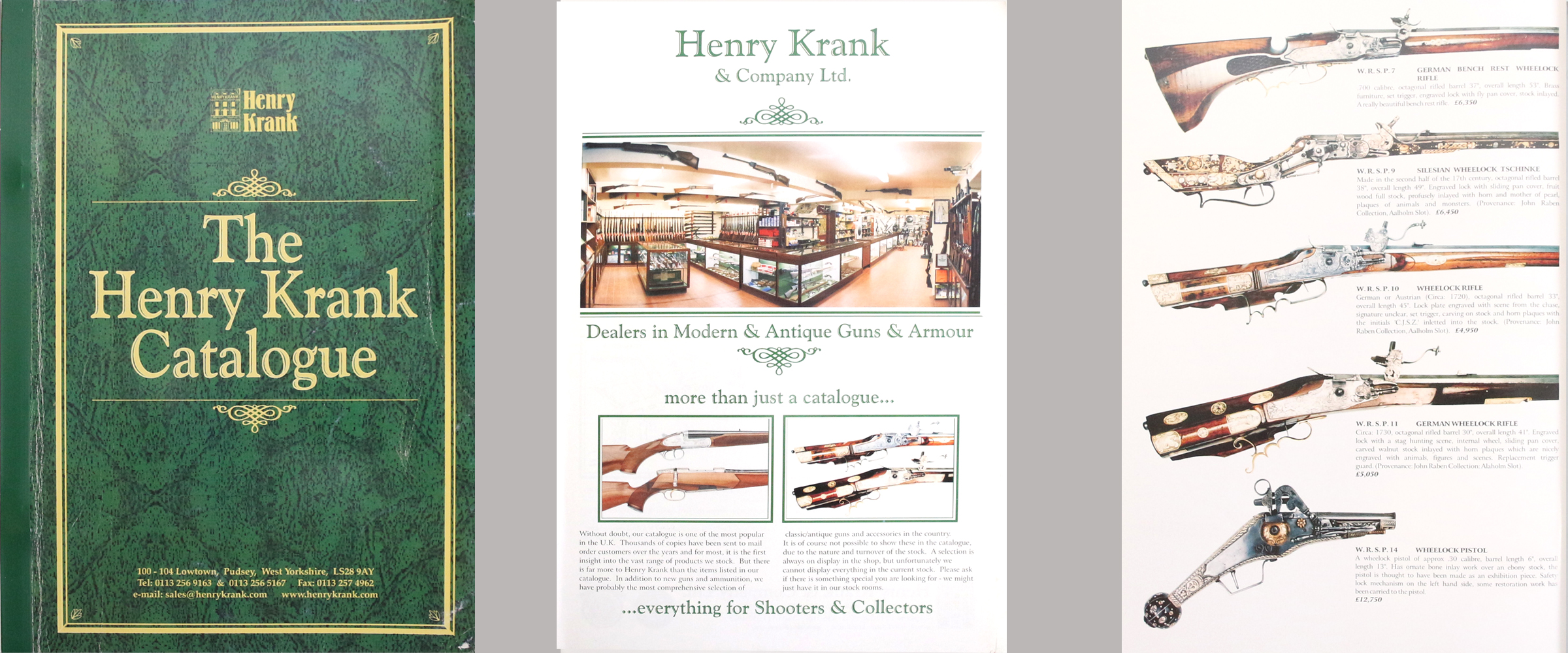 Undated Henry Krank Catalogue - late '90s/early '00s