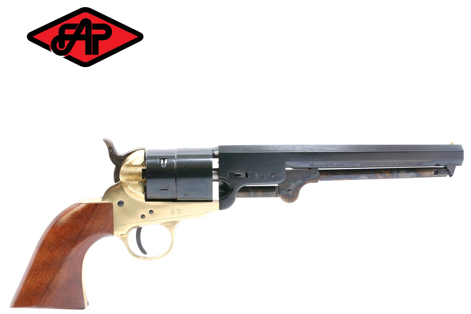 Pietta Colt 1851 Navy Brass Frame Blank Firer