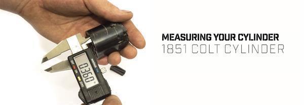 Measuring 1851 Colt Cylinder