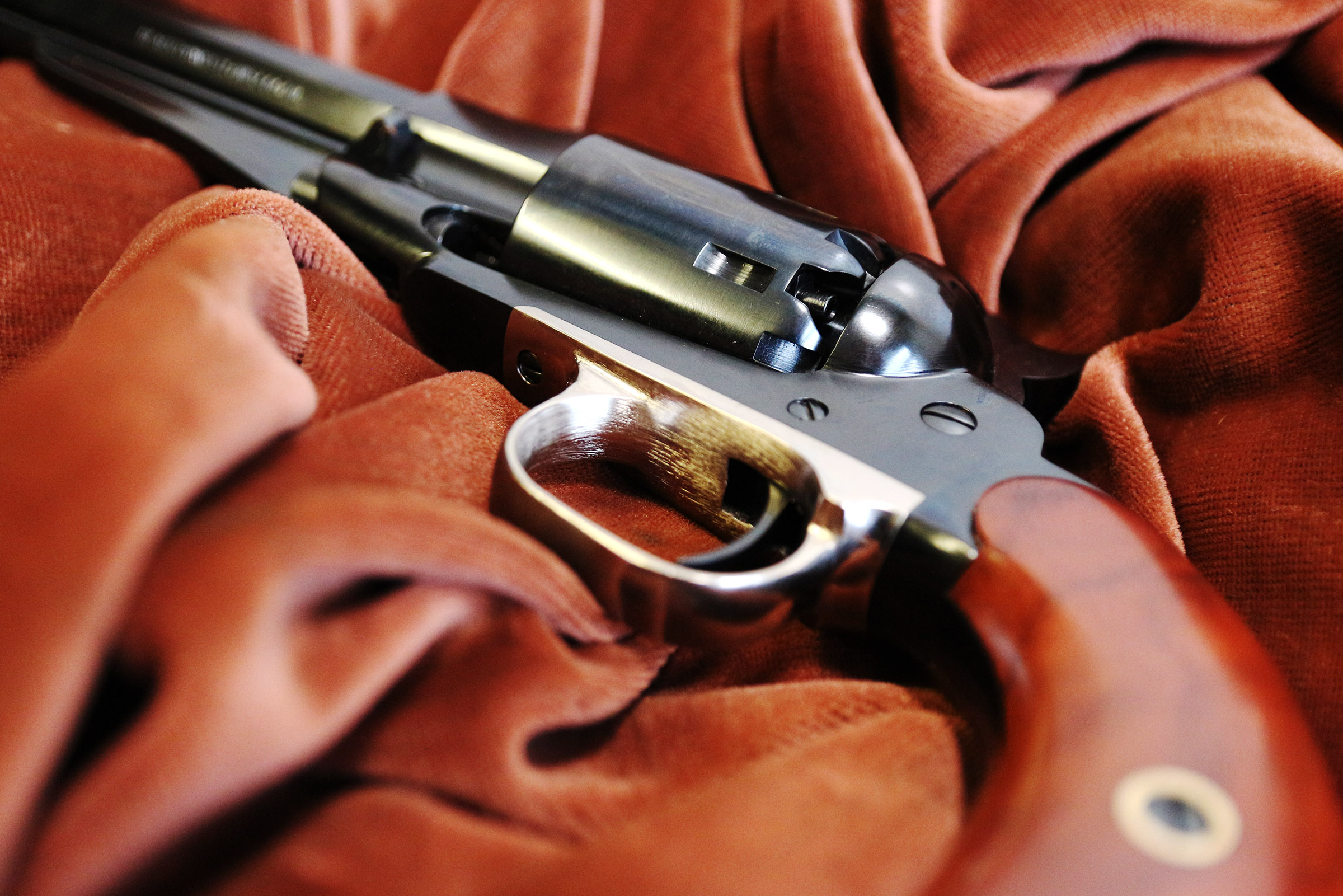 Pietta Remington 1858 Competition Black Powder Revolver - 3