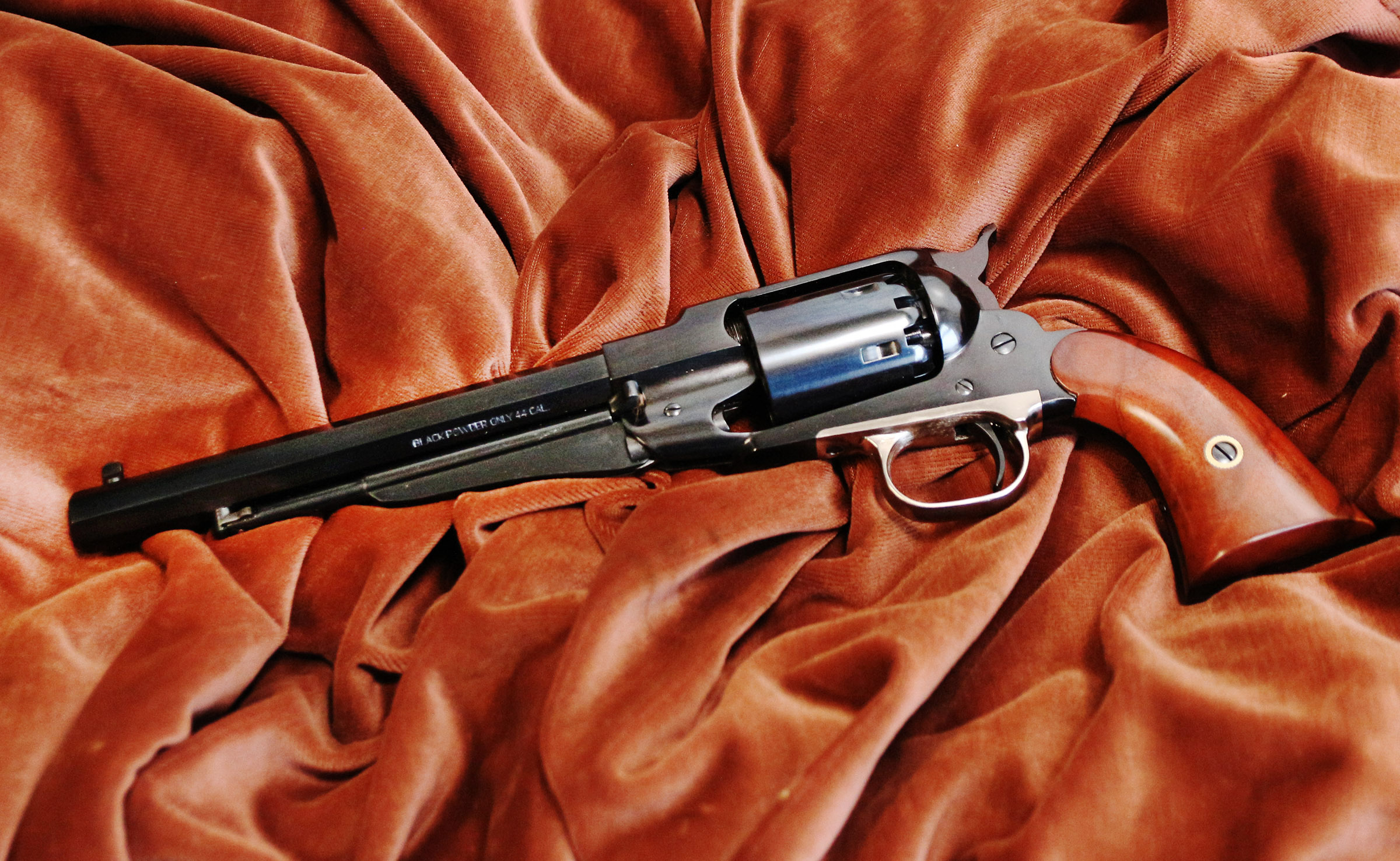 Pietta Remington 1858 Competition Black Powder Revolver - 1