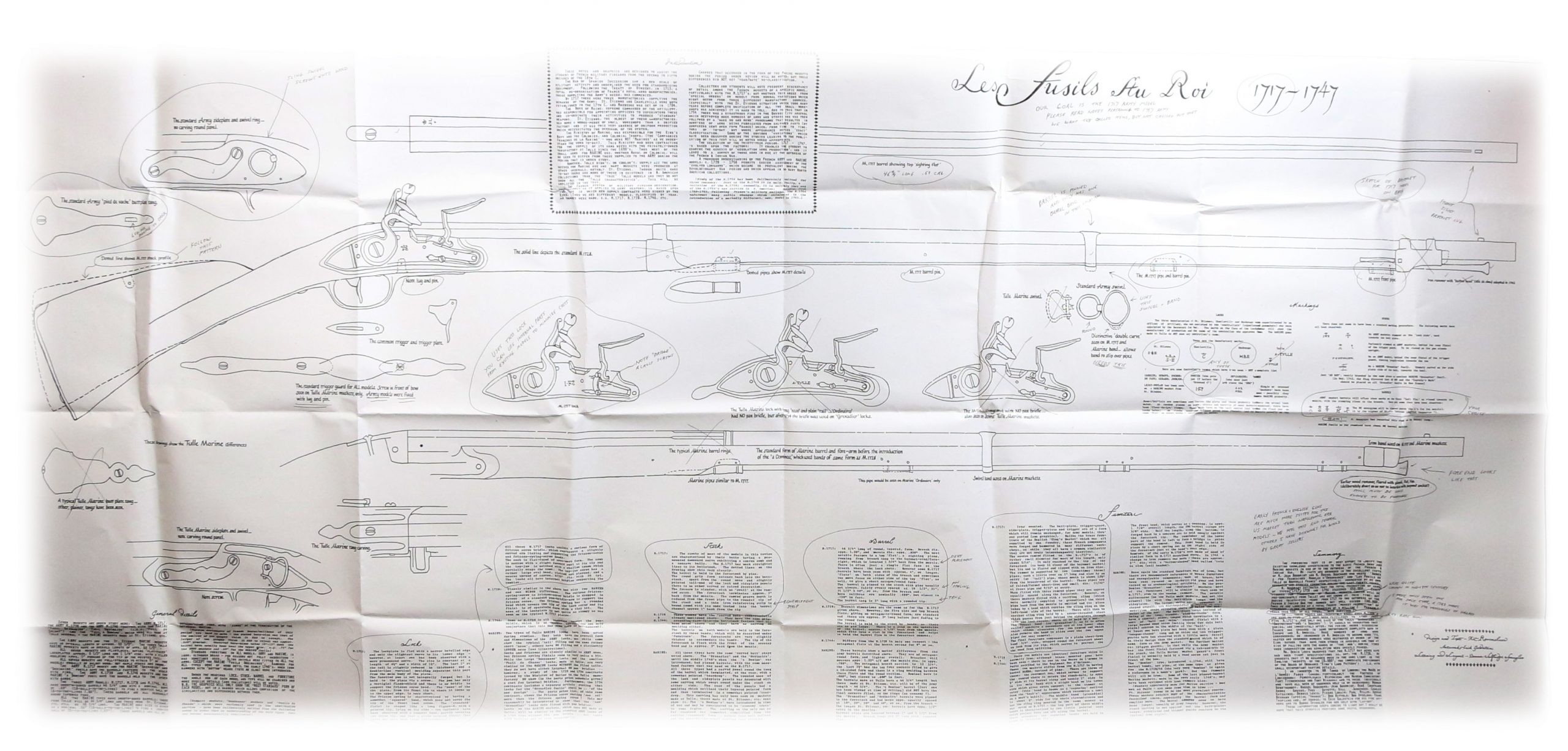 Indian Charleville Model 1777 Musket Blueprint