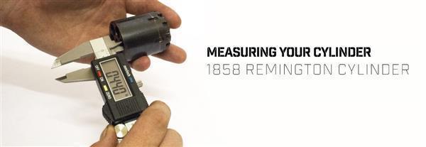 Measuring 1858 Remington Cylinder