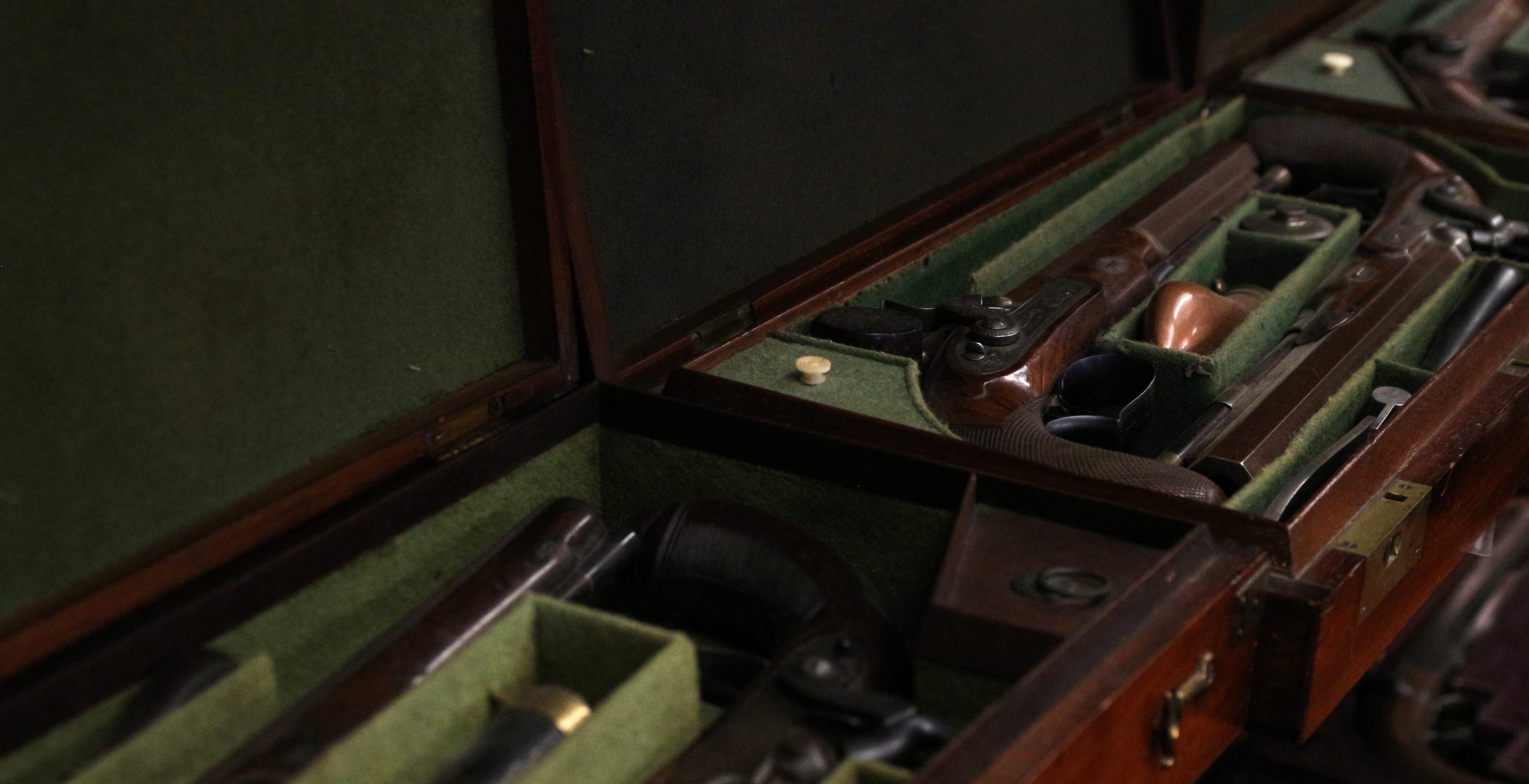 Cased Antique Pistols