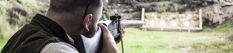 Shooting a Matchlock Musket