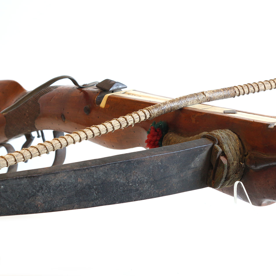 Antique Crossbow String Close-up