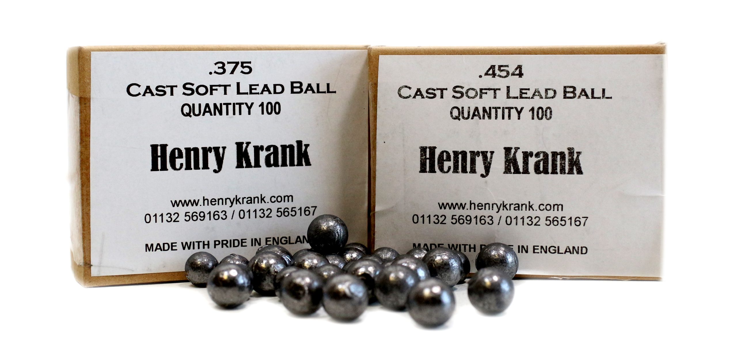 Henry Krank Cast Soft Lead Balls