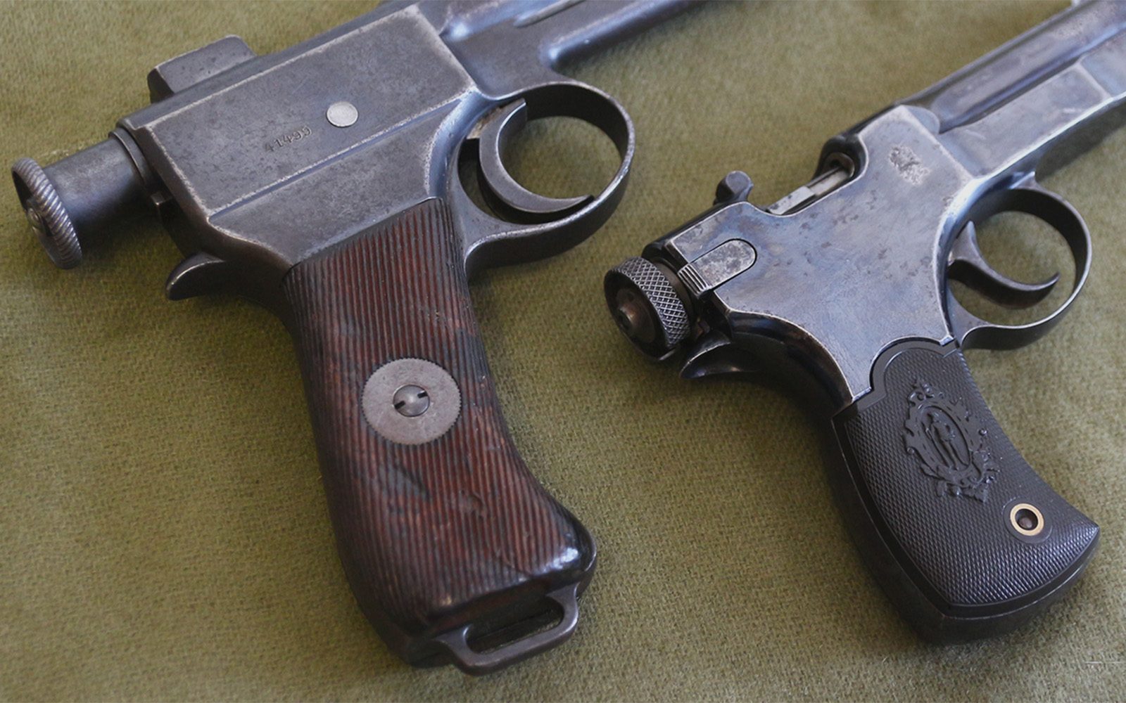 7.65mm Sauer & 8mm Roth Steyr Semi Automatic Pistols