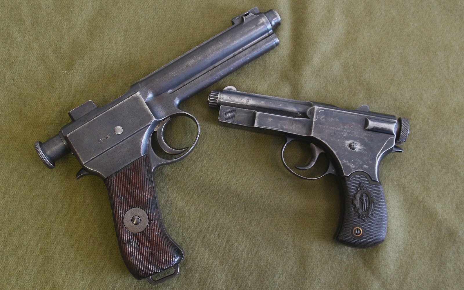 7.65mm Sauer & 8mm Roth Steyr Semi Automatic Pistols