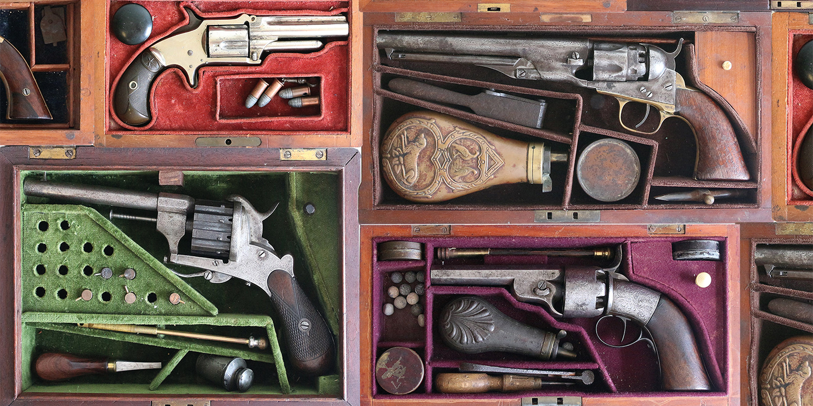 Antique Cased Revolvers