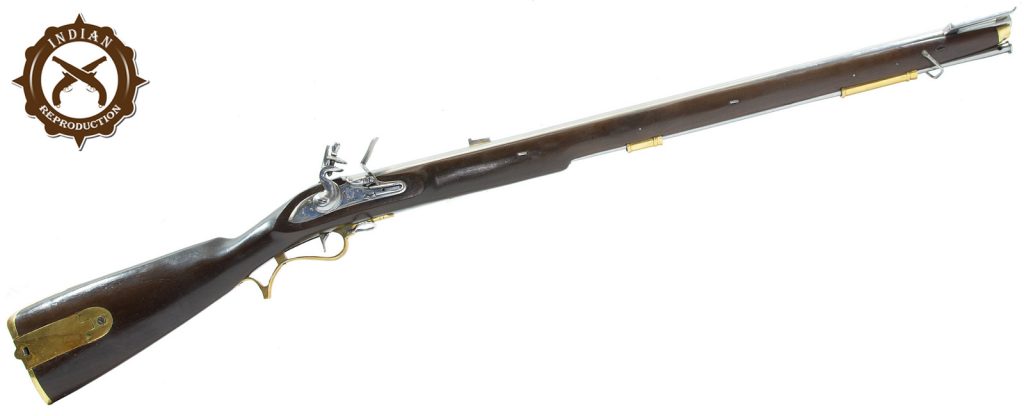 Indian Pattern Baker Flintlock Muzzle Loading Shotgun 65cal